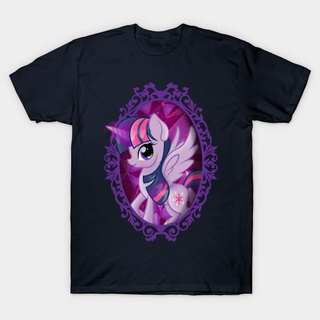 My Little Pony Twilight Sparkle Mirror Frame - My Little Pony - T-Shirt |  TeePublic